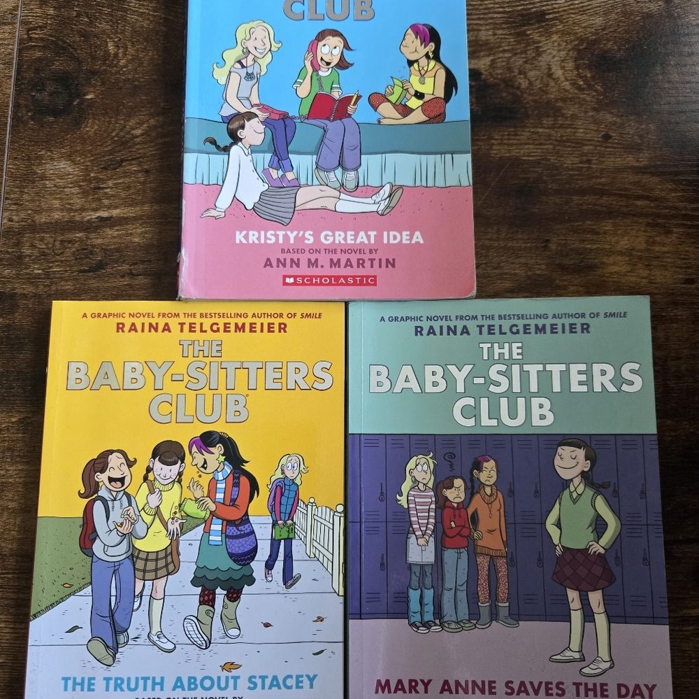 The Baby-Sitters Club Books, Number 1 - 3